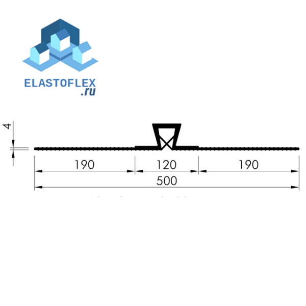 Гидрошпонка-Elastoflex-A-500-KL