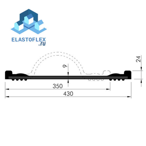 Гидрошпонка-Elastoflex-OKB-35